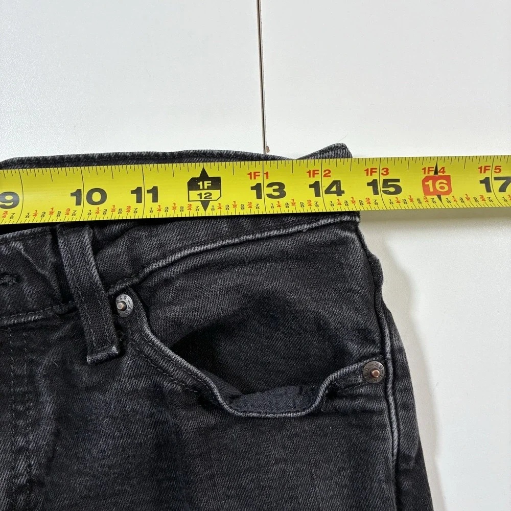 Levi's Premium 511 Jeans 29x32 Black Stretch‎ Denim Cowboy USA (Tag 30x34)